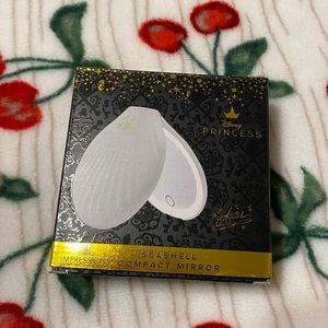 Ariel Seashell Compact Mirror